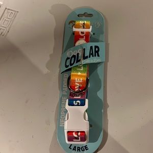 Never used dog collar “love is love”